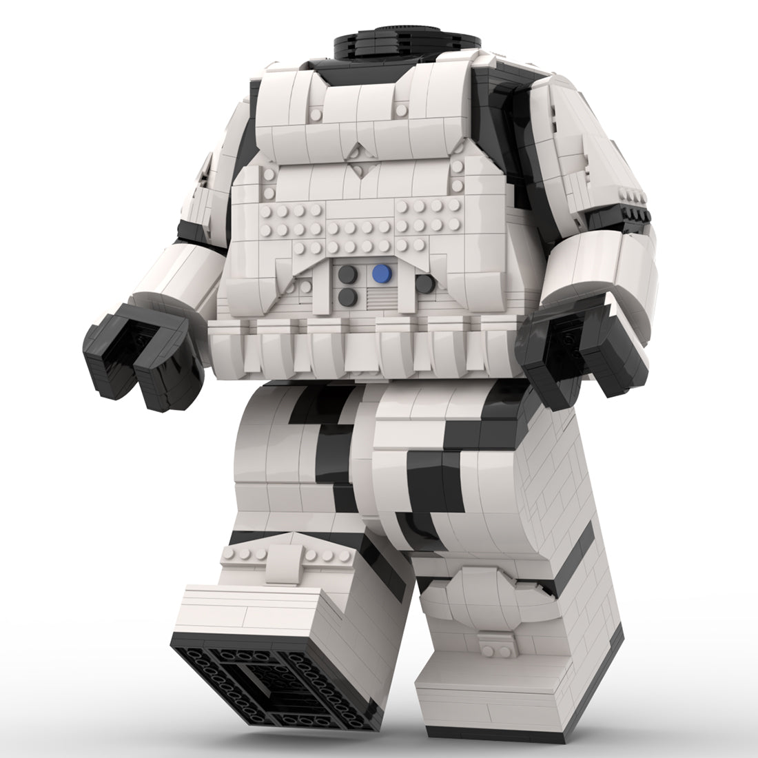 MOC - 87398 StormTrooper Klemmbausteine - LesDiy - Klemmbausteine