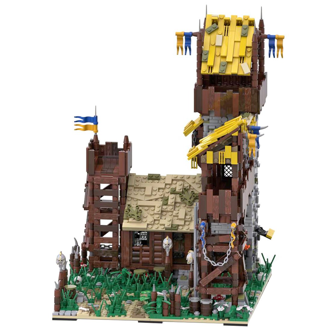 MOC - 87489 Ork - Außenposten Klemmbausteine - LesDiy - Klemmbausteine