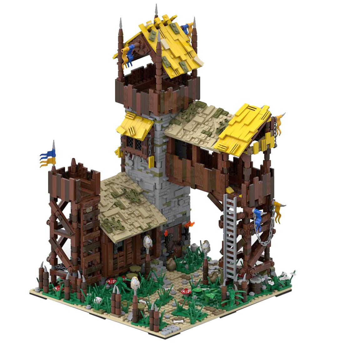 MOC - 87489 Ork - Außenposten Klemmbausteine - LesDiy - Klemmbausteine