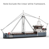 MOC - 87964 2 Bay Cargo Boat Klemmbausteine - LesDiy - Klemmbausteine