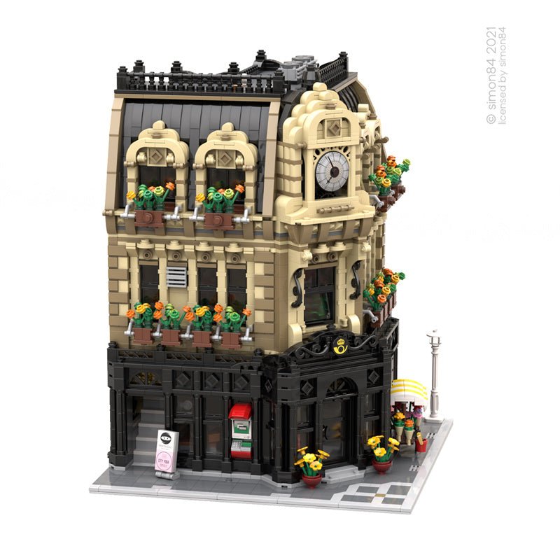 MOC - 88507 Postamt Klemmbausteine - LesDiy - Klemmbausteine