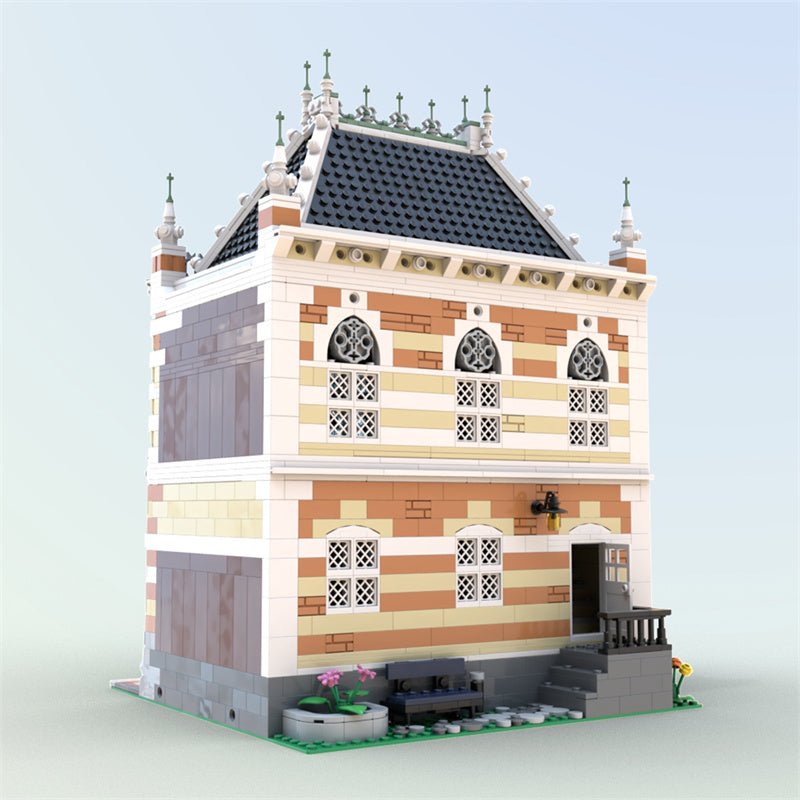 MOC - 89901 Modular Städtische Klavier Gesellschaft Klemmbausteine - LesDiy - Klemmbausteine
