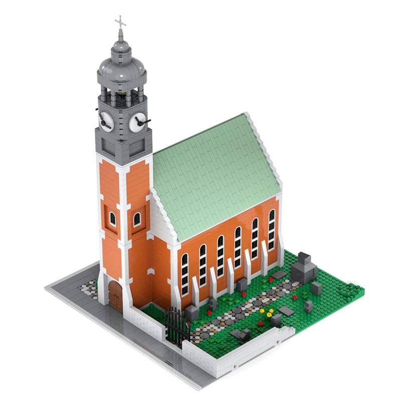 MOC - 90525 CHURCH ST. NIKOLAI - LesDiy - Klemmbausteine