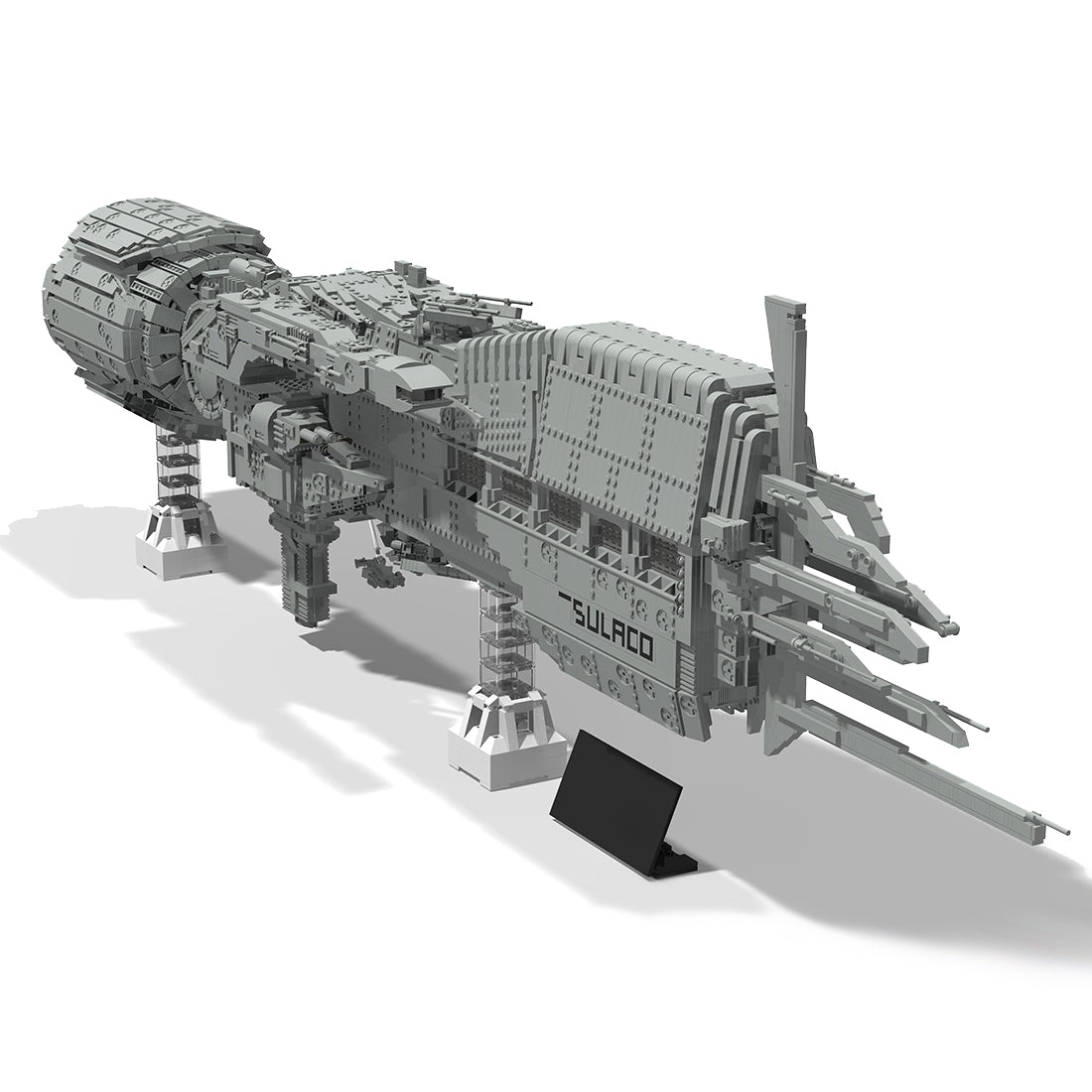 MOC - 92780 USS SULACO 9816 - new upload Raumschiff Klemmbausteine - LesDiy - Klemmbausteine