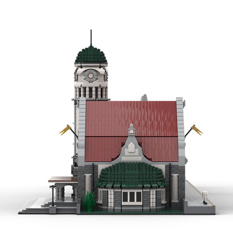 MOC - 93444 Jinan Alter Bahnhof - LesDiy - Klemmbausteine