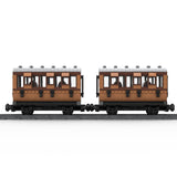 MOC - 93458 Passenger Coaches - Local Line Klemmbausteine - LesDiy - Klemmbausteine