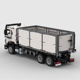 MOC - 96056 Truck NG - 1632 Hookloader Klemmbausteine - LesDiy - Klemmbausteine