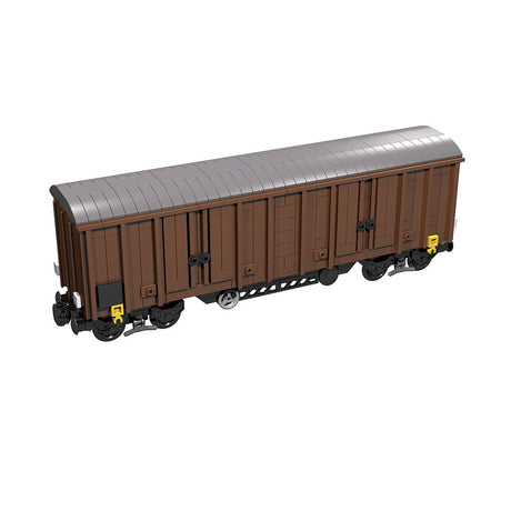 MOC - 97882 8 - Wheel Box Wagon Klemmbausteine - LesDiy - Klemmbausteine