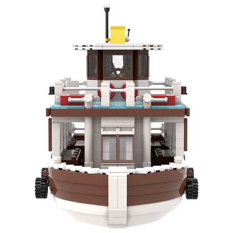MOC - 97902 FERRY BOAT Klemmbausteine - LesDiy - Klemmbausteine