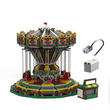 MOC Chained Carousel Klemmbausteine - LesDiy - Klemmbausteine