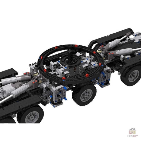 MOC LTM1750 - 9.1 All - Road - RC - Kran mit 12 Motoren Klemmbausteine - LesDiy - Klemmbausteine