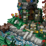 MOC Mittelalterlicher Grauer Turm - LesDiy - Klemmbausteine