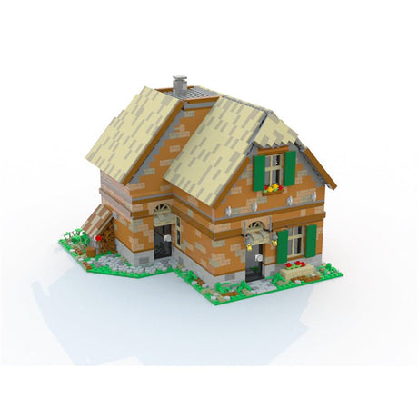 MOC Modular Bauernhaus Klemmbausteine - LesDiy - Klemmbausteine