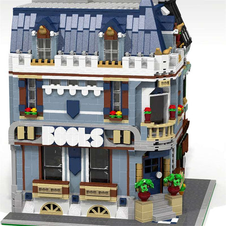 MOC Modular Buchhandlung Klemmbausteine - LesDiy - Klemmbausteine