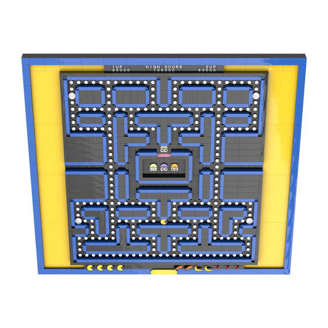 MOC Pac - man3D Labyrinthkarte Klemmbausteine - LesDiy - Klemmbausteine