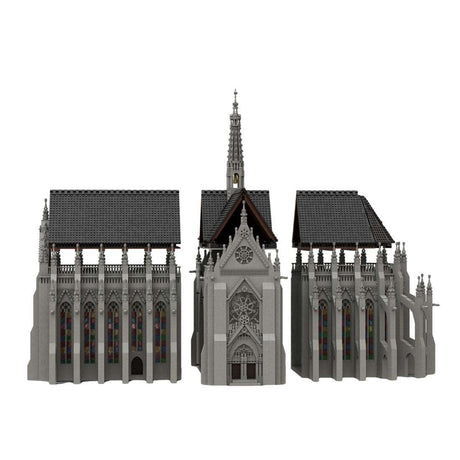 MOC Sint - Remigiuskerk Klemmbausteine - LesDiy - Klemmbausteine