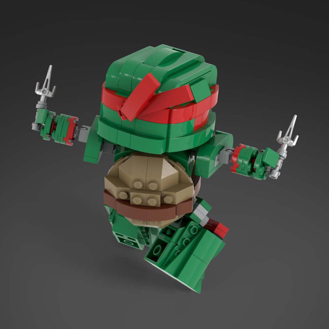 MOC Teenage Mutant Ninja Turtles Klemmbausteine - LesDiy - Klemmbausteine