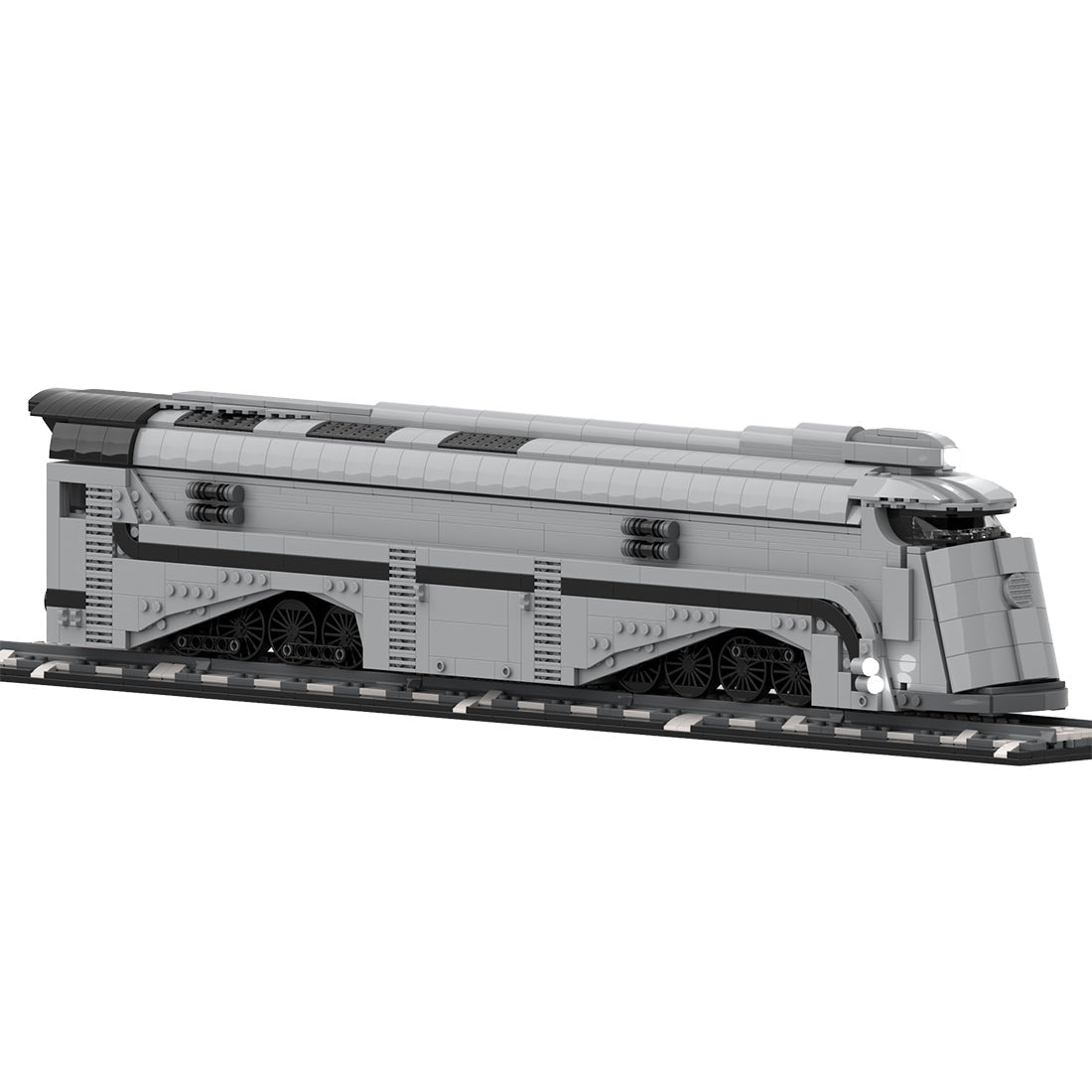 MOC Train Klemmbausteine(Static Version/1453PCS) - LesDiy - Klemmbausteine