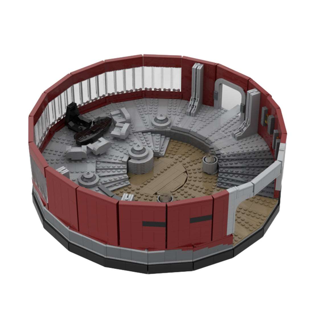 MOC UCS Palpatine Office Klemmbausteine - LesDiy - Klemmbausteine