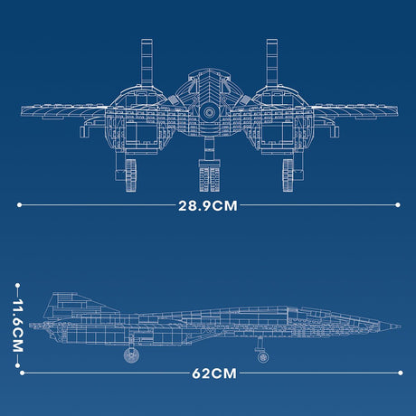 Mocsage 1/35 Darkstar SR - 72 UAV Klemmbausteine - LesDiy - Klemmbausteine