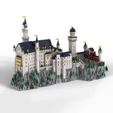 Mocsage Deutsches Schloss Neuschwanstein im Maßstab 1:350 Klemmbausteine - LesDiy - Klemmbausteine