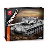 Mocsage Leopard-Panzer im Maßstab 1:26 Klemmbausteine-LesDiy-Klemmbausteine