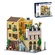Mocsage Lighted Roman Corner Shop Klemmbausteine - LesDiy - Klemmbausteine