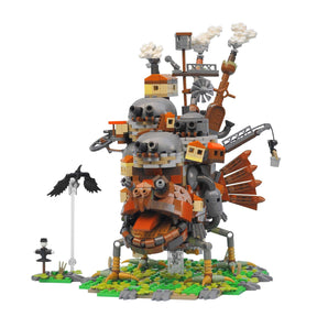 Moving Castle MOC - LesDiy - Klemmbausteine
