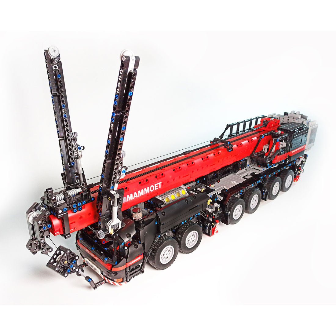 Multichannel MOC RC Crane Bricks with 11 Motors Boom Hook Klemmbausteine - LesDiy - Klemmbausteine