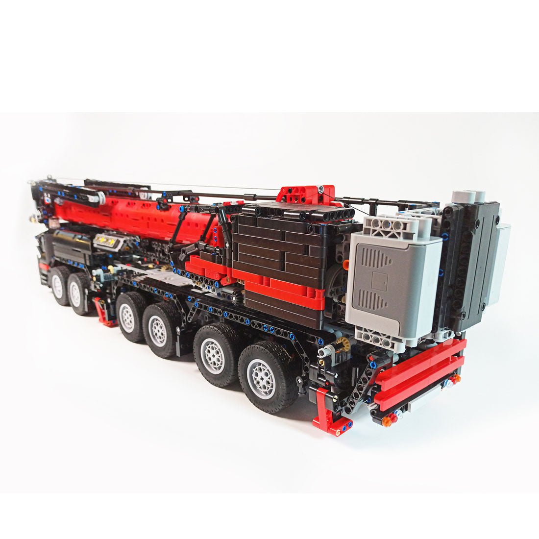 Multichannel MOC RC Crane Bricks with 11 Motors Boom Hook Klemmbausteine - LesDiy - Klemmbausteine