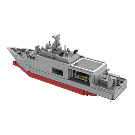 Navy City - class Mine Countermeasures Vessel Klemmbausteine - LesDiy - Klemmbausteine