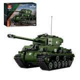 Panzer M4A3E8 im Maßstab 1/30 Klemmbausteine - LesDiy - Klemmbausteine