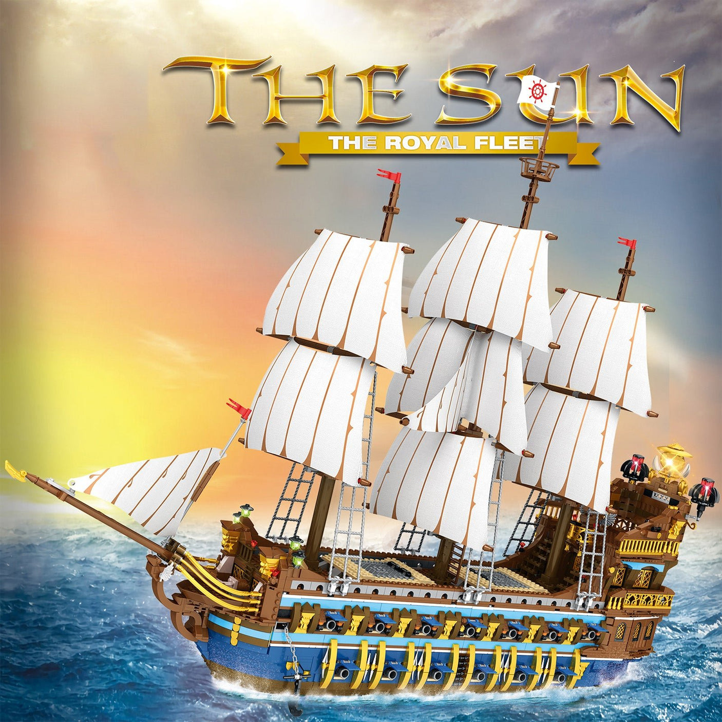 Royal Fleet Corsair Klemmbausteine - LesDiy - Klemmbausteine