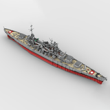Scharnhorst Class Battleship Klemmbausteine - LesDiy - Klemmbausteine