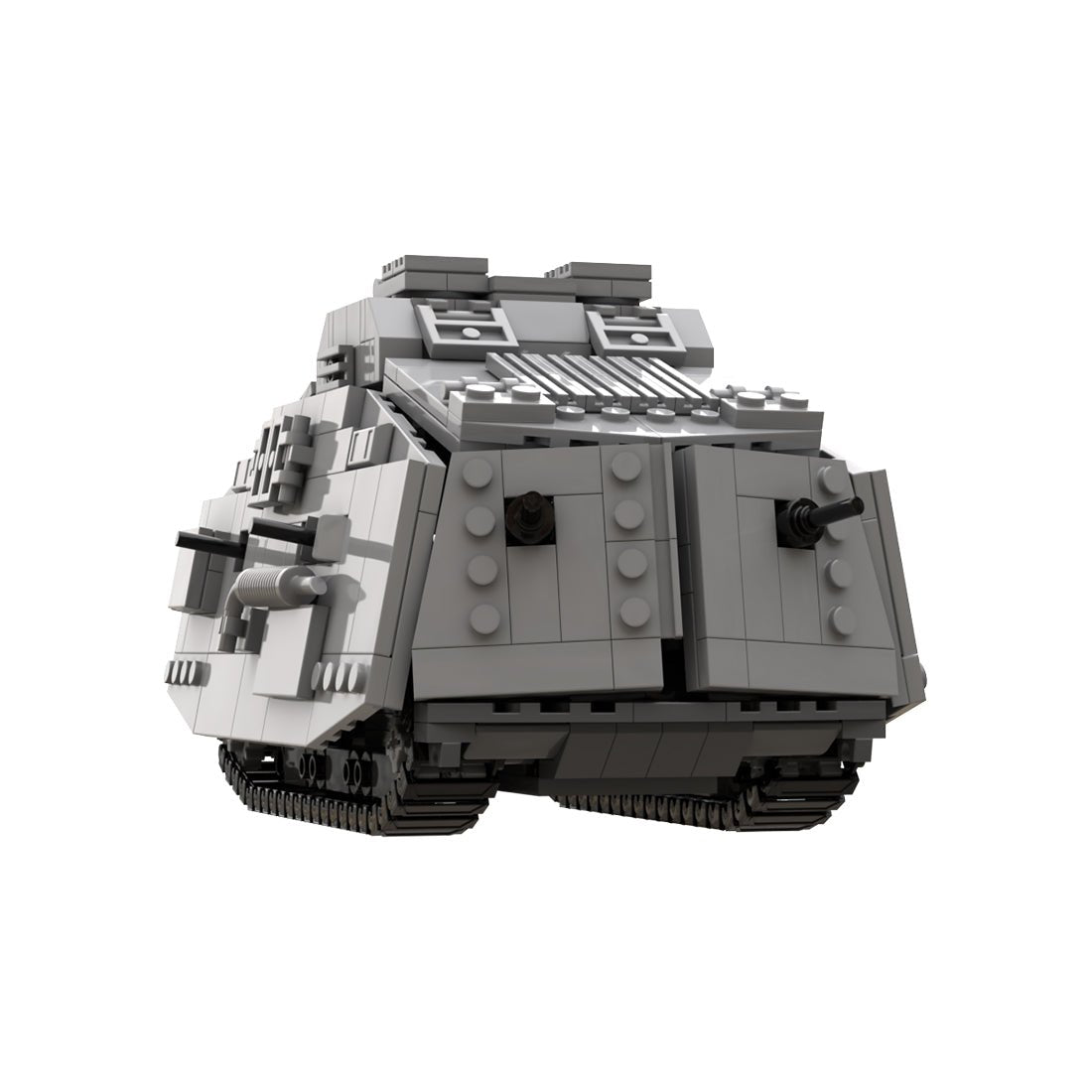 Schwerer Militärpanzer A7V Klemmbausteine - LesDiy - Klemmbausteine