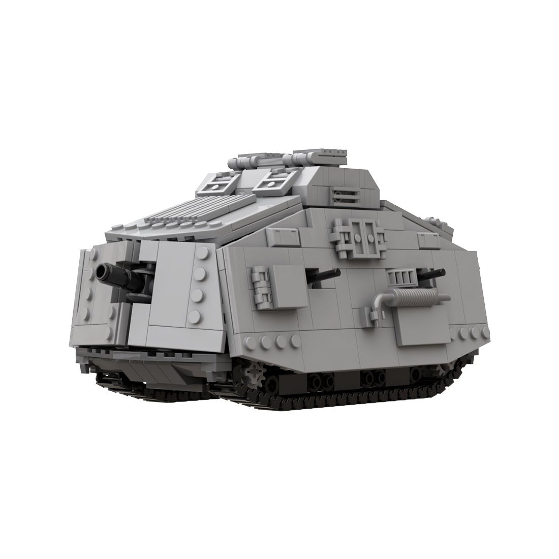 Schwerer Militärpanzer A7V Klemmbausteine - LesDiy - Klemmbausteine