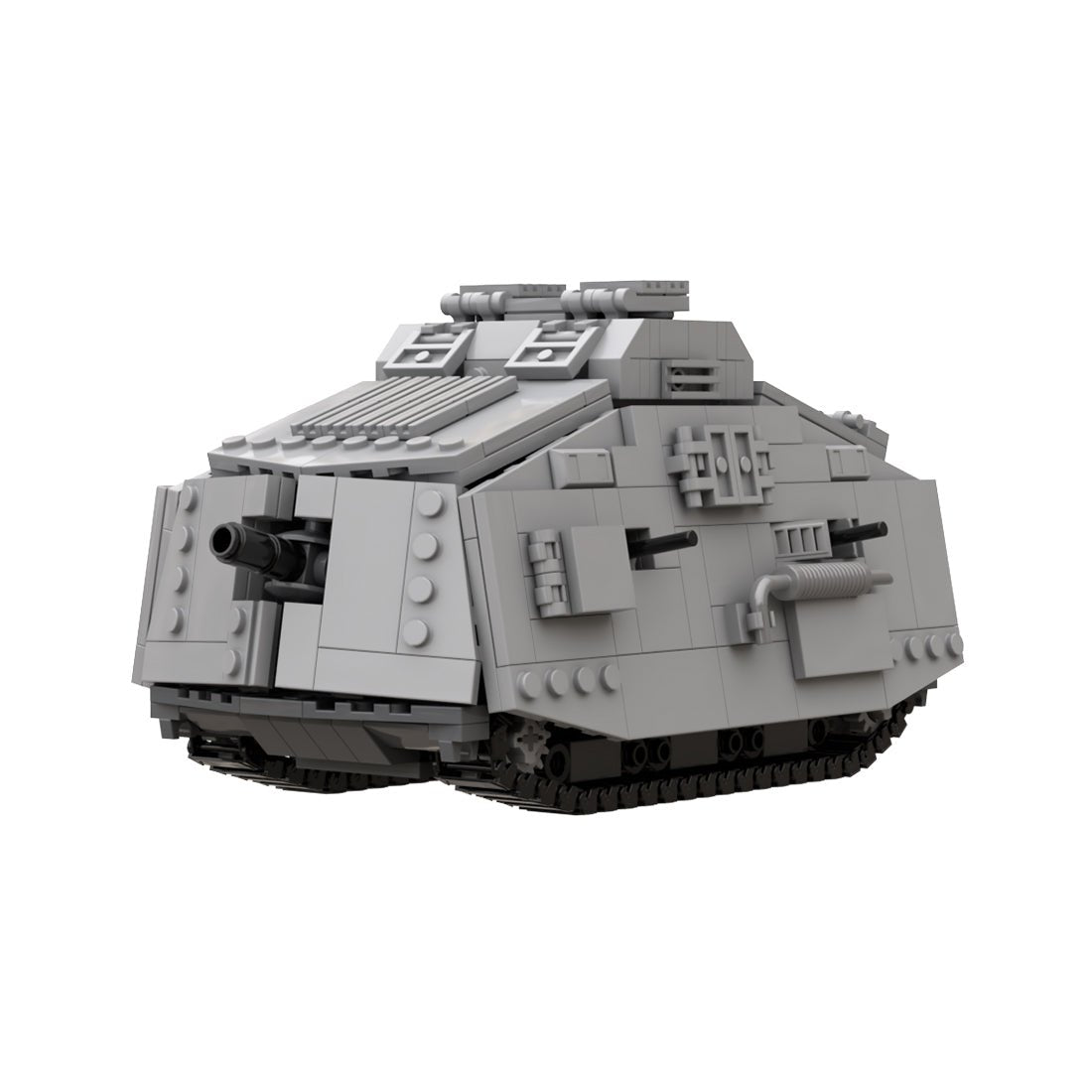 Schwerer Militärpanzer A7V Klemmbausteine - LesDiy - Klemmbausteine