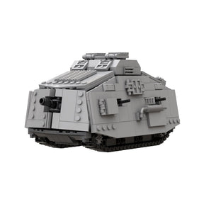 Schwerer Militärpanzer A7V Klemmbausteine - LesDiy - Klemmbausteine