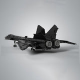 Soviet Supersonic Fighter - Interceptor MIG - 31 Firefox Klemmbausteine - LesDiy - Klemmbausteine
