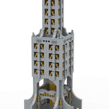 Square Base Pointed Top Tower Klemmbausteine - LesDiy - Klemmbausteine