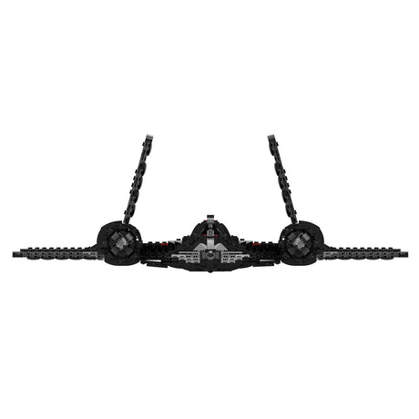 SR-71-Höhenaufklärungsflugzeug Klemmbausteine-LesDiy-Klemmbausteine