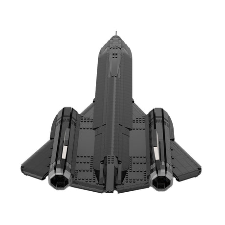 SR - 71 Reconnaissance Aircraft Military Klemmbausteine - LesDiy - Klemmbausteine
