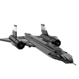 SR - 71 Reconnaissance Aircraft Military Klemmbausteine - LesDiy - Klemmbausteine
