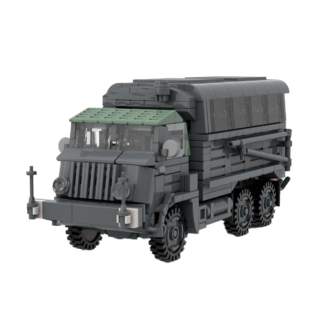 Star 660 Off - road Truck Military Klemmbausteine - LesDiy - Klemmbausteine