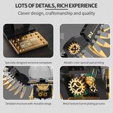 Steampunk - Eule Klemmbausteine - LesDiy - Klemmbausteine