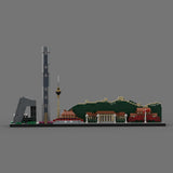 Street Scene MOC Beijing City Skyline Klemmbausteine - LesDiy - Klemmbausteine