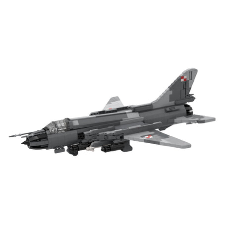 SU - 22 Fighter Jet Klemmbausteine - LesDiy - Klemmbausteine