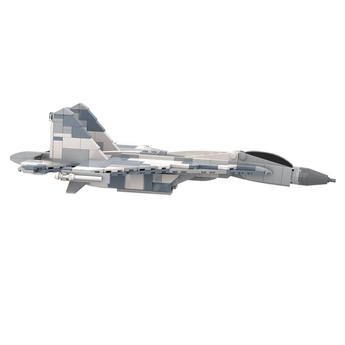 SU - 35 - Kampfflugzeug Klemmbausteine - LesDiy - Klemmbausteine