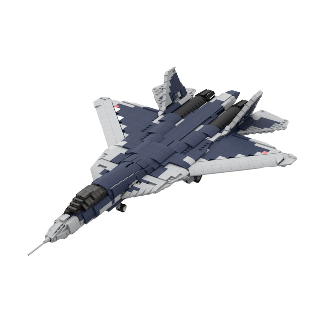 SU - 57 - Kampfflugzeug Klemmbausteine - LesDiy - Klemmbausteine