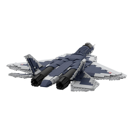 SU - 57 - Kampfflugzeug Klemmbausteine - LesDiy - Klemmbausteine